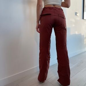 NIKITA rust red snow pants - snowboard/ ski